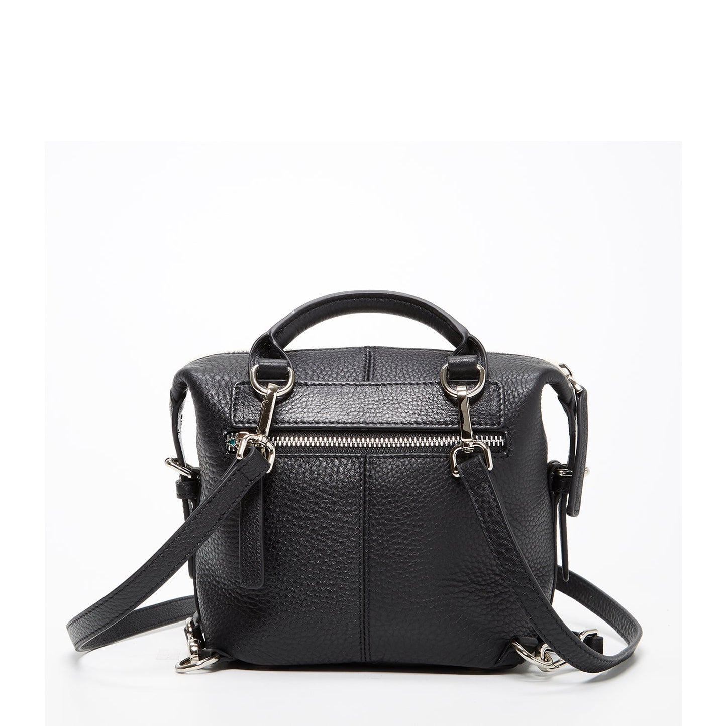 Ashley Small Leather Backpack Purse
