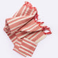 Andana Striped Tablecloth Set - Magenta - BagLunchproduct,corp